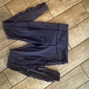 Sold on fb. Lululemon Athletica navy blue Leggings